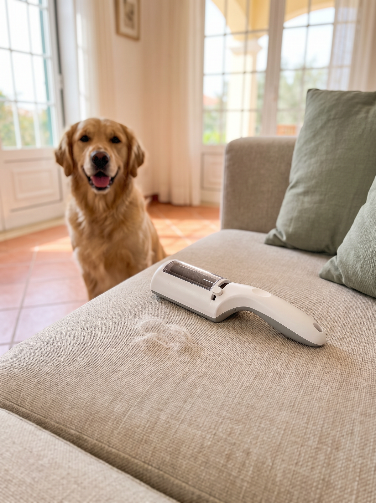 NIMFUR FurLift em ambiente de sala — imagem ilustrativa