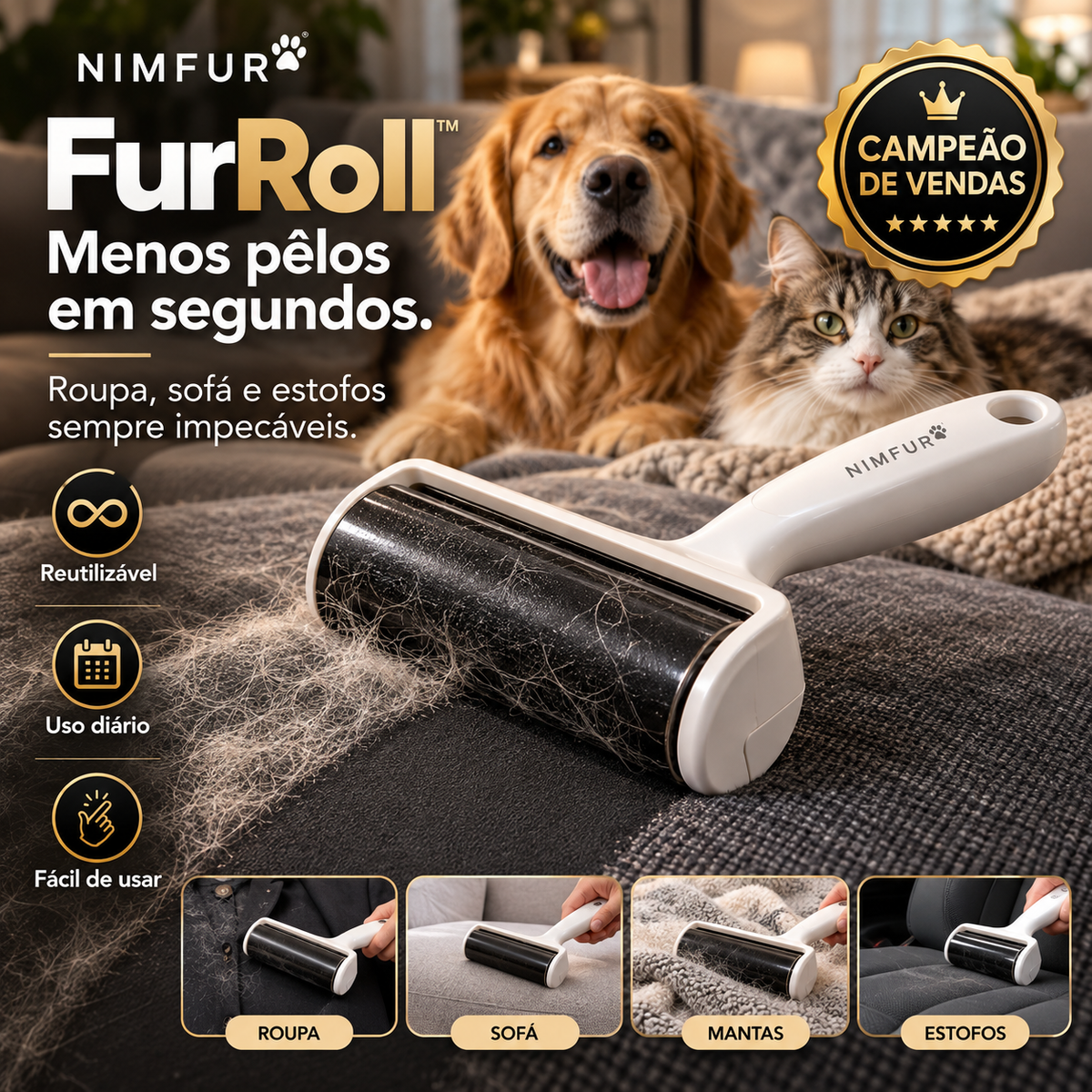 NIMFUR FurRoll - imagem promocional premium