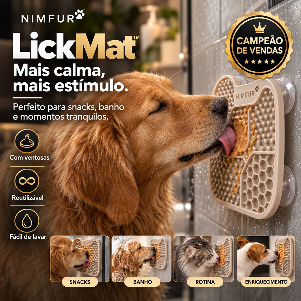 NIMFUR LickMat - imagem promocional premium
