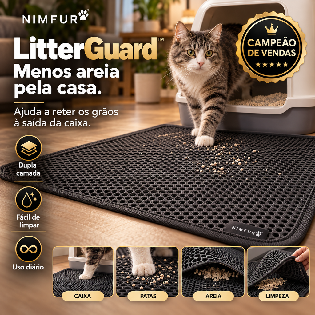 NIMFUR LitterGuard - imagem promocional premium