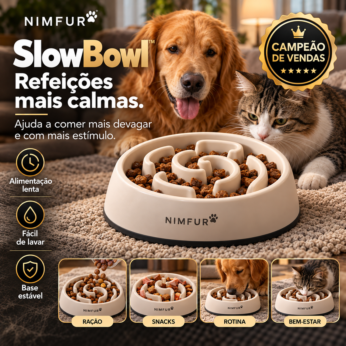 NIMFUR SlowBowl - imagem promocional premium